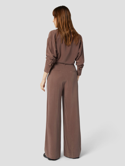 Shop Equipment Maimon Silk Trouser In Vintage Brown