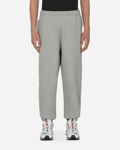 Shop Nike Solo Swoosh Sweatpants Grey In Multicolor