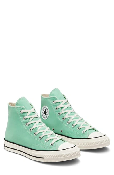 Shop Converse Chuck Taylor 70 High Top Sneaker In Prism Green/ Egret/ Black