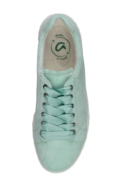 Shop Ara Alexandria Suede Sneaker In Water