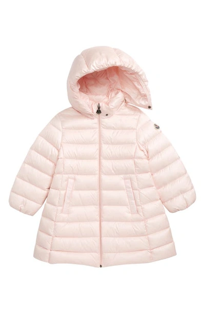 Shop Moncler Kids' Majeure Quilted Down Jacket In Pink