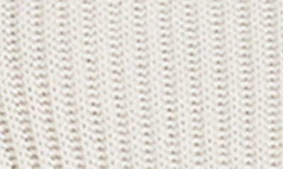 Shop Alexander Mcqueen One-shoulder Turtleneck Peplum Sweater In Ivory
