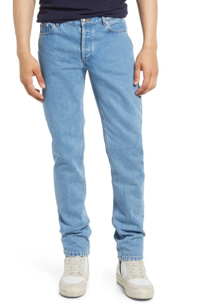 Shop Apc Petit New Standard Jeans In Bleu