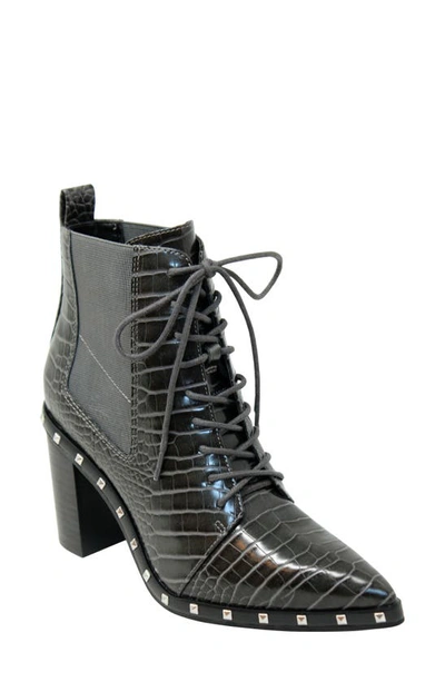 Shop Charles By Charles David Jetsetter Bootie In Dk Grey-gc