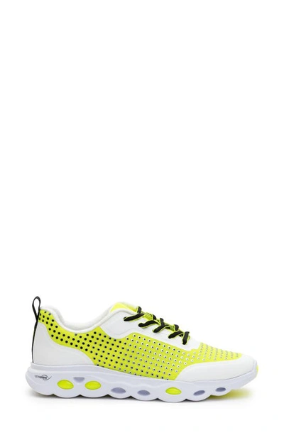 Shop Ara Montclair Sneaker In Neon Yellow