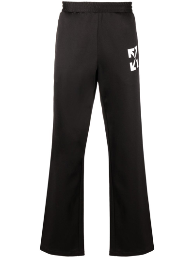 Shop Off-white 'arrows' Pants In Nero
