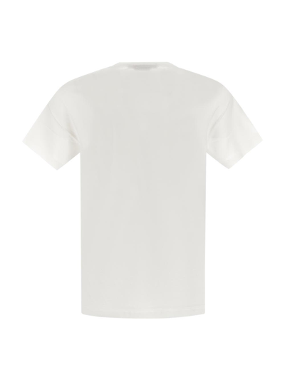 Shop Versace Medusa T-shirt In White