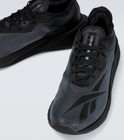 Shop Reebok Floatride Energy X Sneakers In Cblack/cblack/cblack