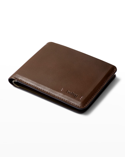 Shop Bellroy Men's Hide & Seek Premium Leather Billfold Wallet In Darkwood