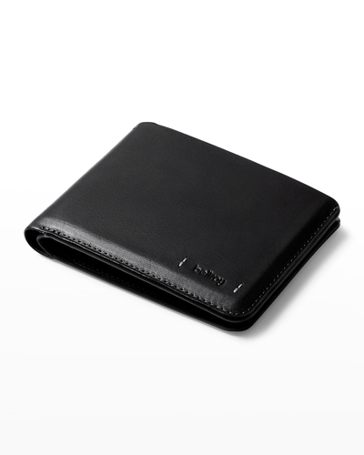Shop Bellroy Men's Hide & Seek Premium Leather Billfold Wallet In Black