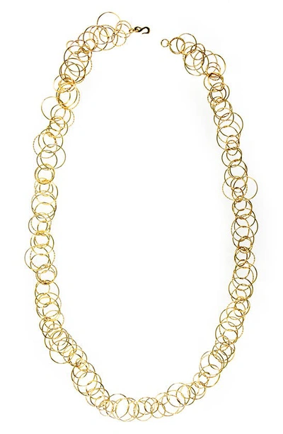 Shop Jardin Chain Necklace In Gold