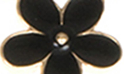 Shop Jardin Gold-tone Enamel Flower Y-necklace In Multi/ Gold