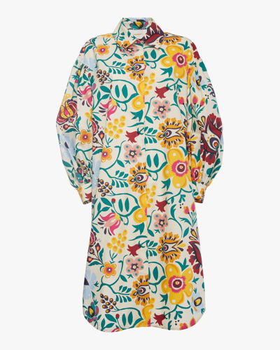 Shop La Doublej Women's Big Poplin Shirt Dress In Multicolor