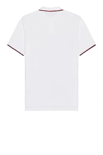 Shop Polo Ralph Lauren Tipped Mesh Classic Polo In White
