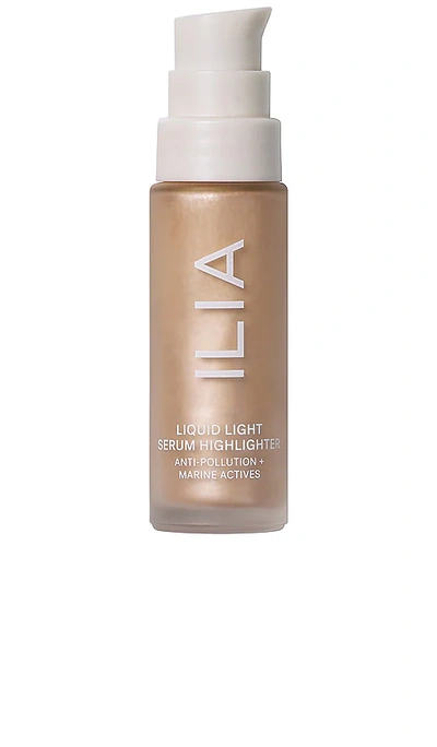 Shop Ilia Liquid Light Serum Highlighter In Metallic Bronze