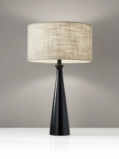 Shop Adesso Linda Table Lamp In Black