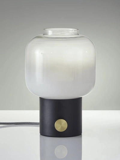 Shop Adesso Lewis Table Lamp In Black