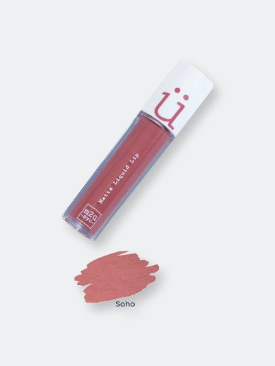 Shop M2u Nyc Matte Liquid Lip In Red