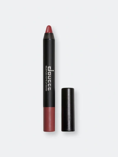 Shop Doucce Relentless Matte Lip Crayon In Brown