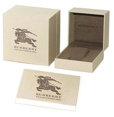 Pre-owned Burberry Brand  Bu9125 Heritage Stainless Steel 34 Mm Mop Dial Women's Watch