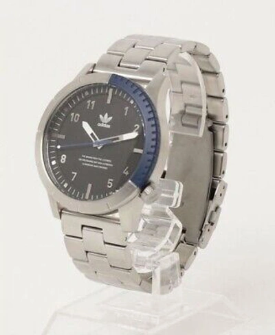 Pre-owned Adidas Originals Adidas Cypher M1 Analog Silver Stainless Quartz Unisex Men's Ladies Wristwatch