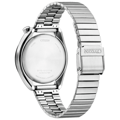 Pre-owned Citizen Collection Record Lavel Tsuno Chrono An3660 81a Watch Reprint White