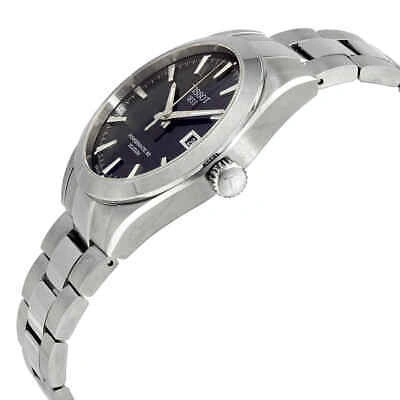 Pre-owned Tissot Gentleman Powermatic 80 Silicium Black Dial Watch T127.407.11.051.00