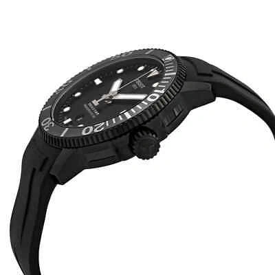 Pre-owned Tissot Seastar 1000 Black Dial Automatic Men's Rubber Watch T120.407.37.051.00