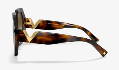 Pre-owned Valentino Saint Laurent Sulpice Sl 462 Black/grey (001) Sunglasses In Gray