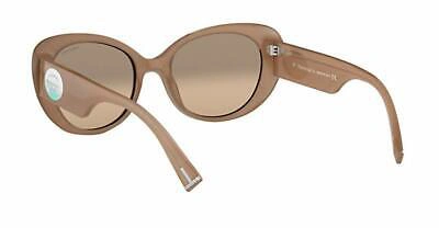 Pre-owned Tiffany & Co Authentic . Tf4153f - 82623d Sunglasses Opal Beige 54mm In Brown
