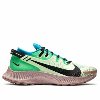 Pre-owned Nike Pegasus Trail 2 Barely Volt Green Blue Black Gum Ck4305-700  Sz 10.5 Running | ModeSens