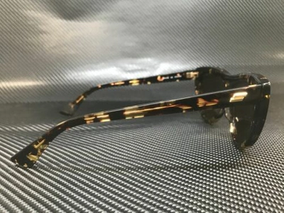 Pre-owned Bottega Veneta Bv1018s 002 Havana Cat Eye 57 Mm Women's Sunglasses