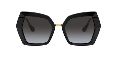 Shop Dolce & Gabbana Eyewear Hexagonal Frame Sunglasses In Multi