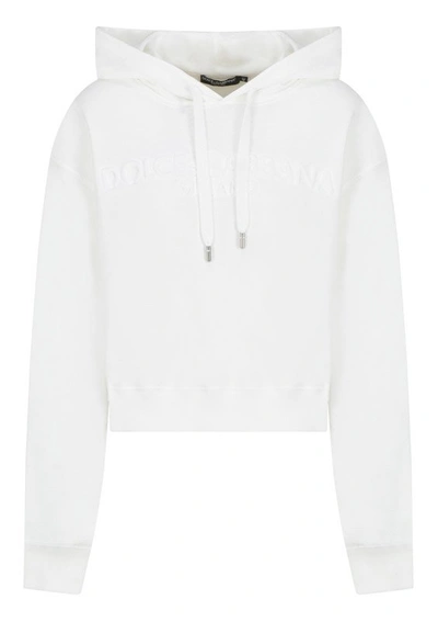 Shop Dolce & Gabbana Logo In White