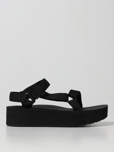 Shop Teva Flat Sandals  Women In Black
