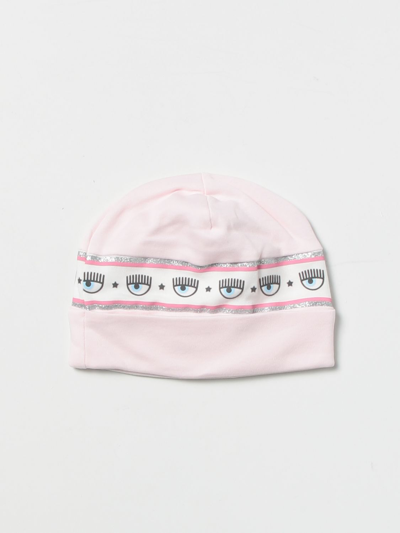 Shop Chiara Ferragni Hat  Kids Color Pink
