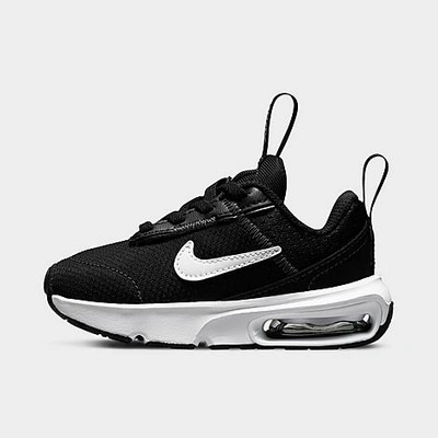 Shop Nike Kids' Toddler Air Max Intrlk Lite Stretch Lace Casual Shoes In Black/white/anthracite/wolf Grey
