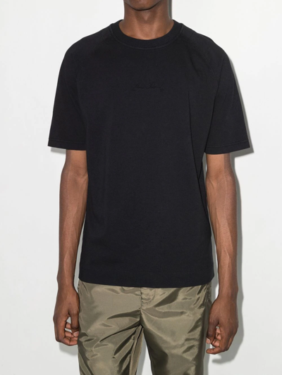 Shop Stone Island Graphic-print Short-sleeve T-shirt In Schwarz