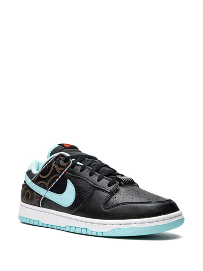 Nike Dunk Low "barbershop" Sneakers In Schwarz