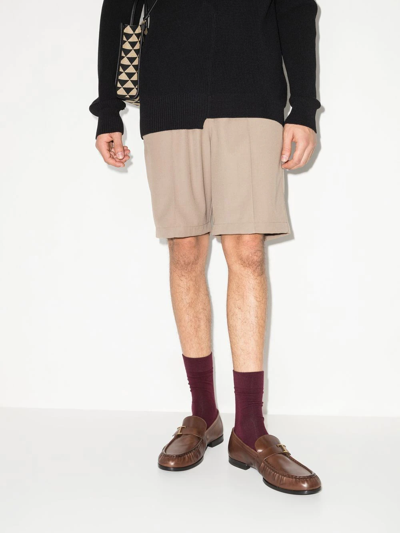 Tod's Timeless Loafers In Leather Brown In Braun