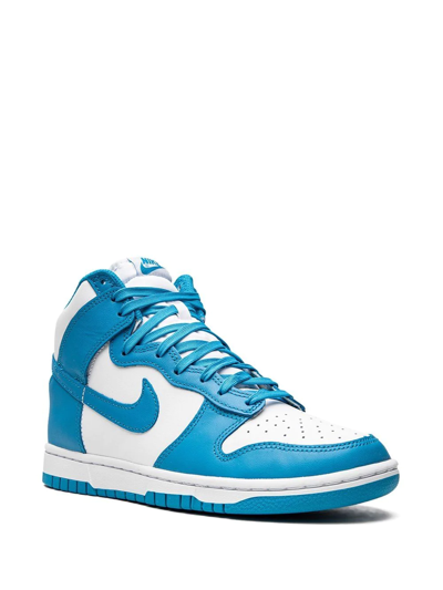 Nike Dunk High Retro Sneakers In Blue