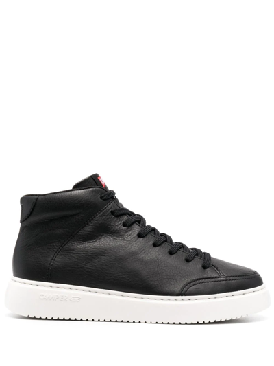 Shop Camper Lace-up High-top Sneakers In Black