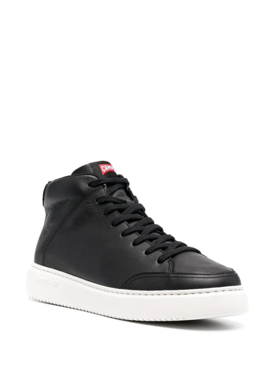 Shop Camper Lace-up High-top Sneakers In Black