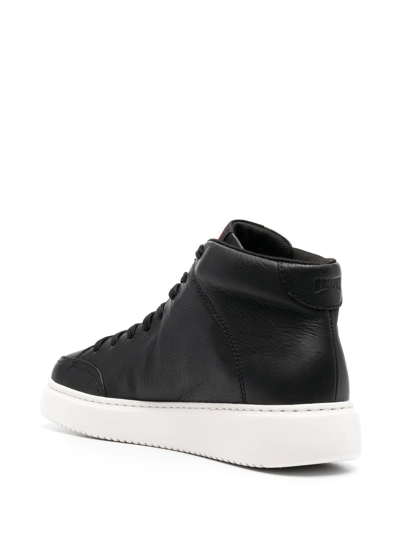 Shop Camper Lace-up High-top Sneakers In Black