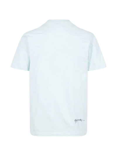 Shop Supreme X Ralph Steadman Box Logo Crew-neck T-shirt In Blue