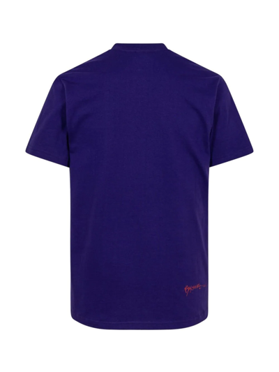 Supreme X Ralph Steadman Box Logo T-shirt In Purple