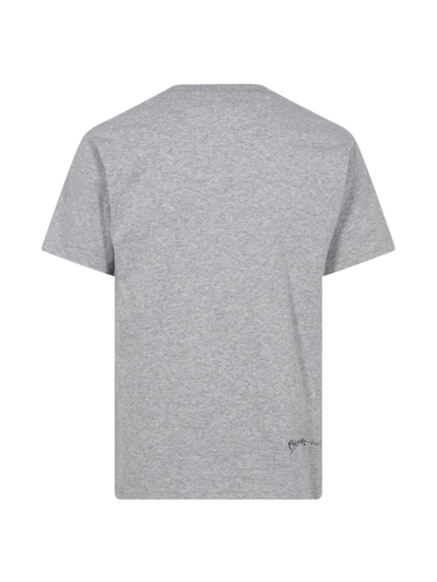 Shop Supreme X Ralph Steadman Box Logo Crew Neck T-shirt In Grey