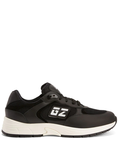 Shop Giuseppe Zanotti Gz Runner Low-top Sneakers In Black