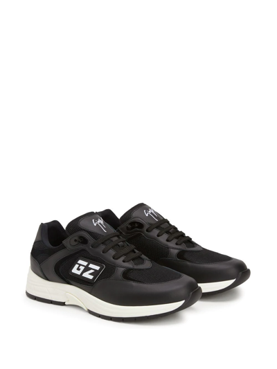 Shop Giuseppe Zanotti Gz Runner Low-top Sneakers In Black
