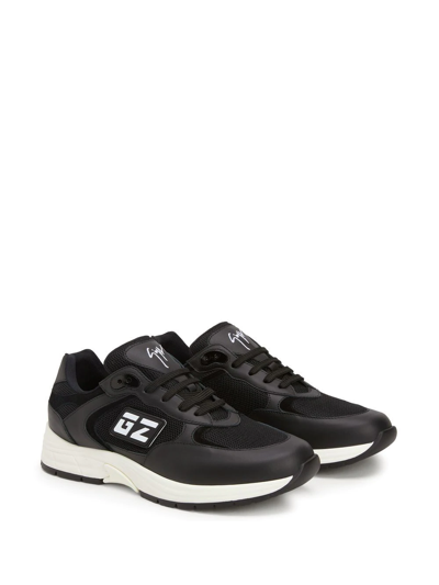 Giuseppe Zanotti Gz Runner Low-top Sneakers In Black